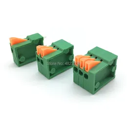 50pcs KF141V 2.54mm Pitch Yay Terminal Blokları Konnektör 2/3/4/5/6/7/8/9/10pin düz iğne