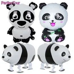 1pc Large Panda Balloons Giant Zoo Animal Balloons for Jungle Safari Animals Theme Birthday Party Decorations Kids Globos Gift