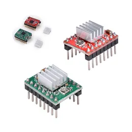 A4988 Stiefstick -Stepper -Motor -Tauchermodul mit Kühlkörper für 3D -Drucker -Reprap -Controller Ramps 1.4