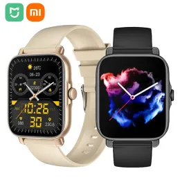 時計2023 Xiaomi Smart Watch Bluetoothコール男性女性スマートウォッチ心拍数iOSAndroidのスポーツモード