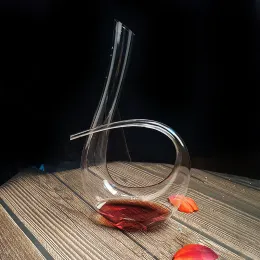 1500 ml Wine Decanters Carafe Set Luxury Handmade Crystal Red Wine Brandy Champagne Glasses Decanter Bottle Jug Pourer Aerator