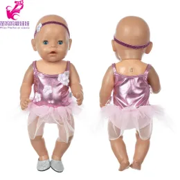 43 cm wiedergeborene Babypuppen rosa Mantelrock 18 "American Og Girl Dolls Clothes Jacke Kinder Geschenkspielzeug tragen