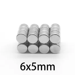 20/50/100/150/200/300pcs 6x5 mm Scheibe Seltener erd Neodym Magnet N35 6x5mm kleiner Runde Search Magnet Strong 6*5 mm