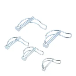 Dreld 5/4/2pcs Rimpiccioli di rilascio di blocco rapido Torna di sicurezza Accoppiatore Pin Bicycle Bicycle Hitch Clip gancio di gancio da carico M4.5/M8/M10/M11