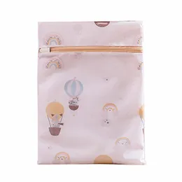 Прочный пакет для мытья 6 стилей экологически чистый с застежкой-молнией с уникальным рисунком Полиэфир.