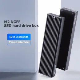 エンクロージャーOrico M.2 NVMEエンクロージャーUSB C GEN2 5GBPS PCIE SSD CASE M2 SATA NGFF USB CASE 5GBPS SSD BOX for 2230/2242/2260/2280 SSD