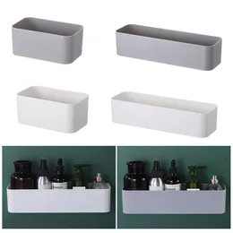 Montowane na ścianie kosmetyczne pudełko do przechowywania łazienka szafka na ścienne stemple stempla wolne nad klejem
