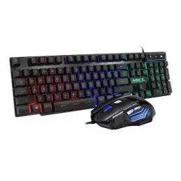 Combos Imice Keyboard Mouse Set Backlit Multi Color