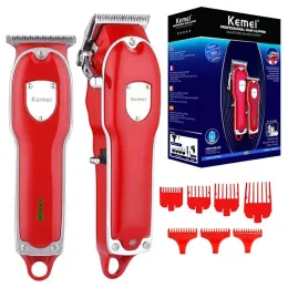 Clippers Kemei Combo Kit Electric Hair Clipper Profession