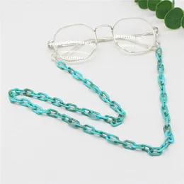 New Retro Bright Acrylic Glasses Chain for Face Mask Necklace Sunglasses Rope Hang Women Men Neck Strap Holder Hanging Lanyards