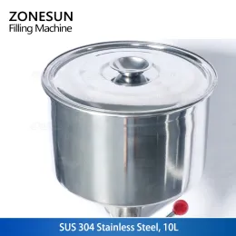 Zonesun A03 Manual Honey Filling Machine Liquid Paste Body Shop Oil Cream Bottle Filler Lip Gloss Nail Polish 50 100 ml