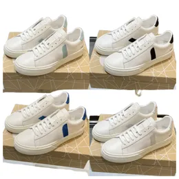 Designer man white Shoes Classic Womens sneaker womens Lace Up outdoor Shoes Classic White Unisex Fashion Couples v logo Style Brand shoes Size 35-45