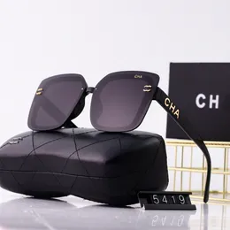 Designer kvinnor män solglasögon kanal klassisk stil mode utomhussporter uv400 resande solglasögon hög kvalitet