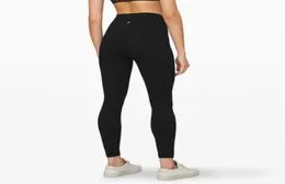 Solidny kolor kobiety jogi sporty sportowe gym noszenie legginsów elastyczne fitness dama ogólna pełna rajstopy trening 7900513