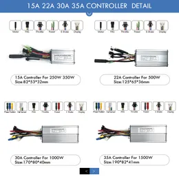 Elektrikli Bisiklet 36V48V 250W350W500W1000W1500W Arka Tekerlek Göbeği Motor 20-29 inç 700C Ebike Motor Kiti Bicicleta Electrica