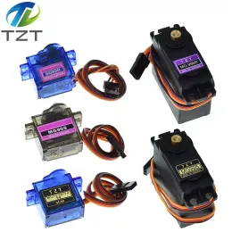 Eletrônica inteligente RC Mini Micro 9G 1.6kg SG90 MG995R 55G Servos TD-8120MG Digital Metal Gear RC Car Robot Servo MG996R MG90SS