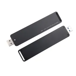 Kapsling NVME CASE CACLESURE M.2 SSD CASE M.2 USB Adapter SSD M2 SSD Box Enclosure USB 3.1 Typea To PCIe M.2 NVME Mobil hårddiskfodral