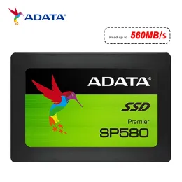 Sürücüler Adata SP580 SATA SSD 120GB 240GB 480GB 960GB 2.5 inç SATA 3 Dahili Katı Durum Diski HDD Sabit Disk HD SSD Defter Dizüstü Bilgisayar İçin