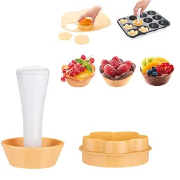 Tart Shell Set set pasticceria kit manomissione kit di frutta cookie cutter cottura cucine cucini per cupcake muffin stampo