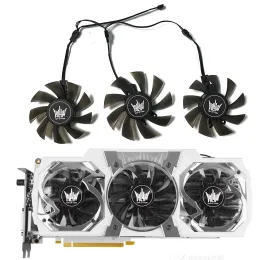 PADS GA91S2U FY09015L12LPA FY08015L12LPA 85 mm 4pin ETH Fan chłodzenia dla Galaxy Geforce GTX 970 GTX 980 TI HOF Graphics Fan karty wentylator