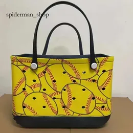 Wasserdichte Frau Eva tte Großer Bogg -Bag Silicone Beach Custom Tote Mode Eva Plastik Strandtaschen 2024 Frauen Sommer 855