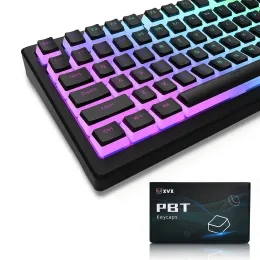 Tillbehör PBT OEM 165 Keys Pudding KeyCaps Double Shot Bakåsen med Puller Profile Anpassad nyckelkapt för 100% 75% 65% 60% Mekaniskt tangentbord