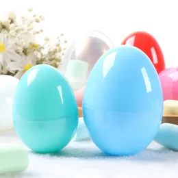1pc Hollow Paskalya Yumurtaları Komik Dolabl Ekle Treats Plastik Yumurta Yaratıcı Parti Hediye Dekor Oyunları Çocuk El Sanatları Oyuncak Aksesuarları