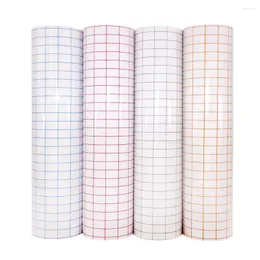 Adesivos de janela 5m/10m/15m roll 30cm de alinhamento de fita de aplicação de 30 cm de largura para o adesivo de papel de transferência de arte artesanal de parede de parede de parede