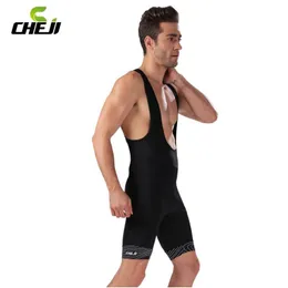 CHE JI Men's Bicycle Bib Shorts 3D Gel Pad Breathable MTB Bike Sportwear High Elastic Sports Cycling Bicycle Bib Shorts S-3XL