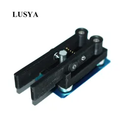 Rádio Lusya portátil Paddle duplo Automático Chave de ondas curtas Rádio CW Código Morse Base Adsorção magnética C4013