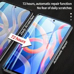 Матовый гидрогел пленка для Xiaomi Poco M4 F4 F3 X4 Black Shark 5 4 Screen Protecter Redmi Note 11t SE K50 Pro K40 Gaming 10C 10A