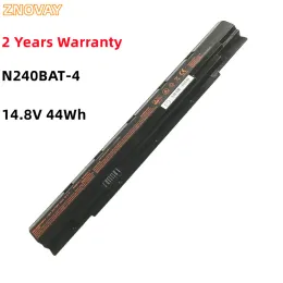 Batteries ZNOVAY 14.8V N240BAT4 Laptop Battery for CLEVO N250LU N250JU N240BU N240JU for Sager NP3240 687N24JS42L3 687N24JS42L2