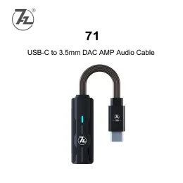 Усилитель 7 Гц SevenHertz 71 USB DAC AMP USBC до 3,5 мм Audio Cable Усилитель наушников PCM384 DSD128 Audirect