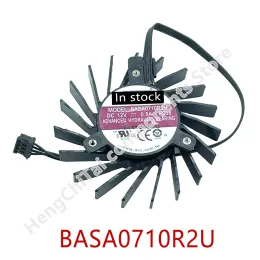 Pads Original 100% working BASA0710R2U DC12V 0.5A 35x35x35mm 4Wires 4Pin For Quadro Q4000 2GB Cooler Card Cooling Fan