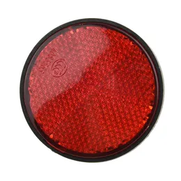 Reflector rotondo Reflector Night Cycling Safety Reflective Bike Avviso posteriore anteriore Avviso di bici rosso/bianco/arancione Accessori per bici