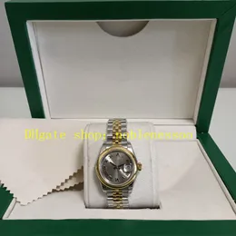 Foto reale con box Women Watch 904l Steel Ladies 28mm Roman Dial Gold 279163 Ladys Jubilee Bracciale automatico Cal.2671 MOVIMENTO GS GS FACTORY OROLOGI