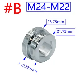 Mosiężne złącze Water Saver Connector M16 M17 M18 M19 M20 M22 M24 M28 M32 1/2 "Złącze nici męskie samice dla kresek miedzianych