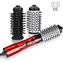 Brushes Hair Dryer Brush Electric Blow Rotating Hot Air Comb Negative Ionic Hair Styler N0PF