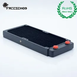 تبريد Freezemod الكمبيوتر الكمبيوتر المبرد المبرد 240mm النحاس من أجل وحدة المعالجة المركزية Heak Sink 12 سم مروحة G1/4 ROHS شهادة. TSRPBP240