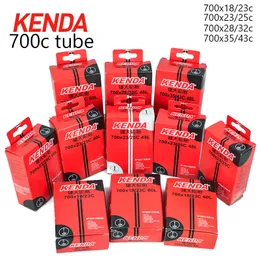 Kenda Bicycle Tire Inner Tube 700C 700*18-23C 700*23-25C 700*28-32C 700*35-43C PRESTA FV для дорожных велосипедных аксессуаров камеры