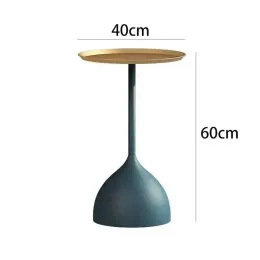 table basse Sofa Small Side Table Gold Round Coffee Table Metal Console Table Bedside Living Room Bedroom Furniture