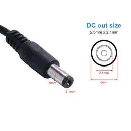 DC di alta qualità DC 12V 24V 3A 110V 220V Caricatore US US US AU UK Plug universale Adattatore di alimentazione Plug per caricabatteri per CCTV COB SMD LED L