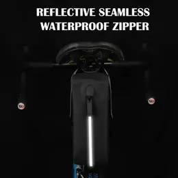 West Cykling cykel rampåse cykel sadelväskor reflekterande regntäta verktyg pannier multifunktionell cykelstolstolpås tillbehör
