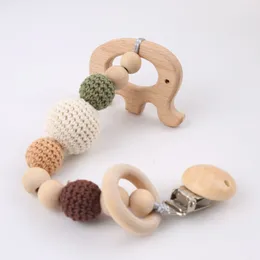 1pc clip a catena del ciuccio Nome personalizzato Regali per bambini per le perle di silicone per le perle di silicone per bambini