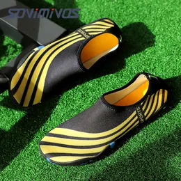 Männer Frauen Wasserschuhe schwimmen nicht rutschfeste Tauchsocken reine Farbe Sommer Beachschuhe Seaside Sneaker Slipper Zapatos Hombre