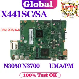 Płyta główna Kefu dla płyty głównej ASUS A441SC A441SA X441SA X441SC F441S X441S A441S Laptop Motherboard N3050/N3060 N3700/N3710 2GB/4GBRAM