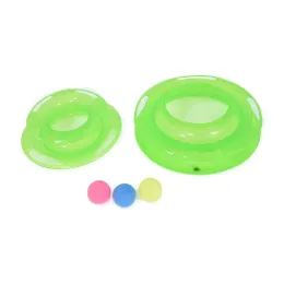 3 Levels Pet Cat Toy Training Vergnügungsplatte Interaktive Turmspuren Disc Cat Intelligence Neugieriger Ball Vierfach -Scheibe Tumble