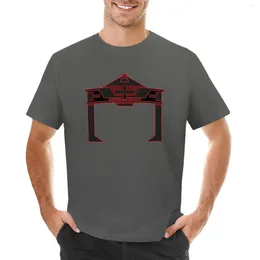 T-shirt masculino de reconhecimento de pólo tron em branco da moda coreana seca rápida e camisetas altas para homens