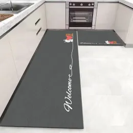 Alfombra absorvente para cocina, Felpudo Antideslizante, Antifatiga, Lavível, Tira Larga Para Dormitorio, Garave, Entrada del Hogar