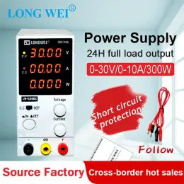 Longwei LW-K3010DC 30V10A LED-Ziffern Zeigen Sie einstellbares DC-Netzteil Variable Bank Labor-Schalten großer Bildschirm anzeigen